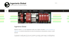 Desktop Screenshot of ingenieriaglobalca.com