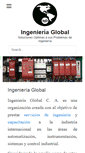 Mobile Screenshot of ingenieriaglobalca.com